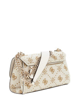 GUESS 1 USCITA Guess Borsa A Tracolla Neda Convertible Xbody Flap Avorio Crema